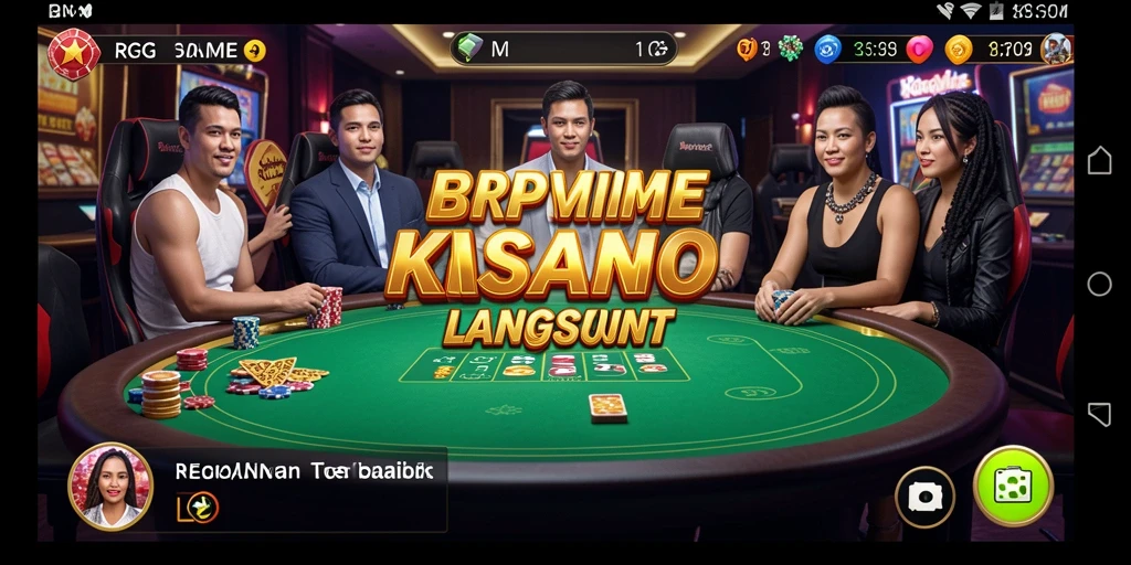Tampilan gameplay RPGAME yang menarik dan interaktif di Live Casino.