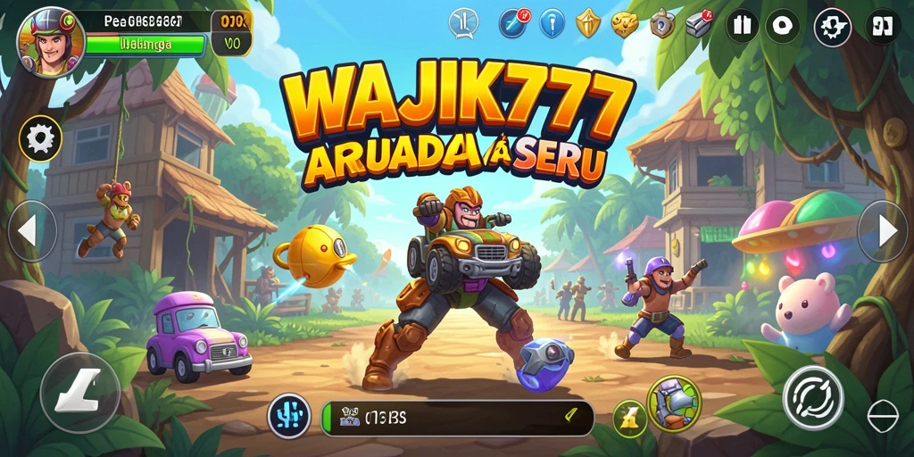 Tampilan gameplay seru dan tantangan menarik dalam WAJIK777.